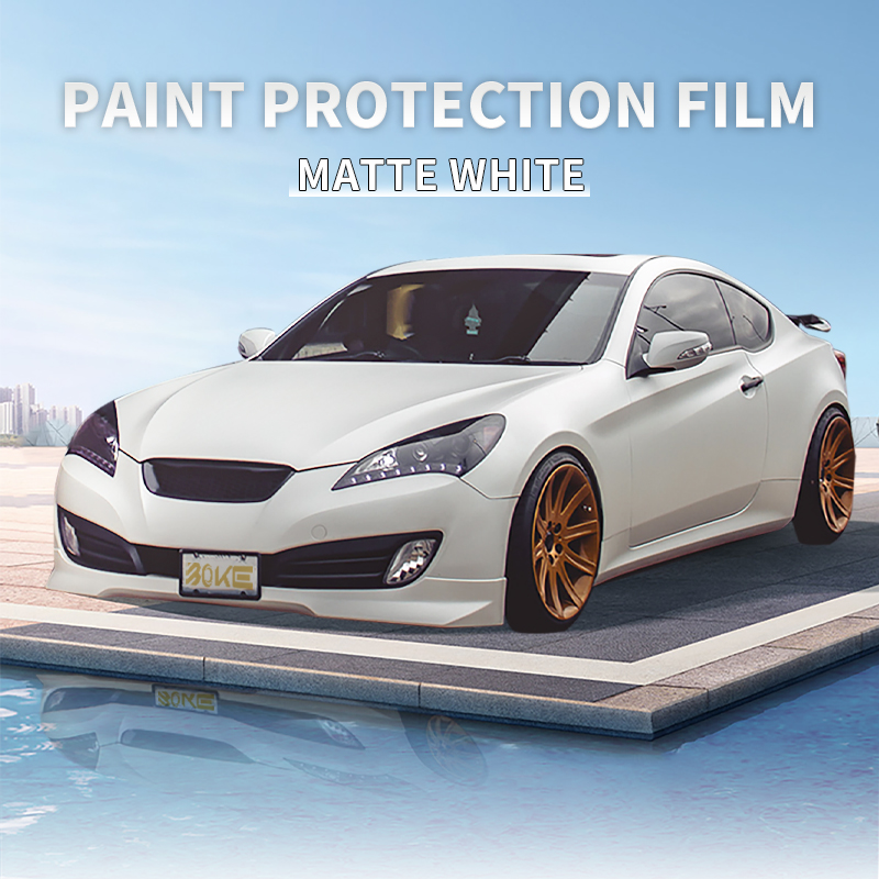 Manufacturer OEM Wholesale XTTF Matter White High Hydrophobicity PPF Anti Scratch Self Healing TPU Car Paint Protective Film 1 - 48 rolls